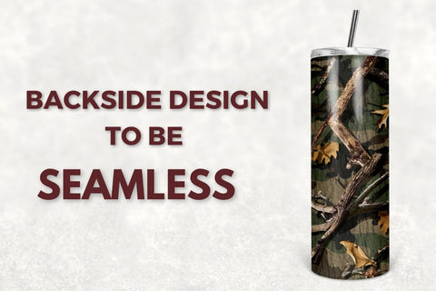 Fishing Life 20 oz Skinny Tumbler Sublimation Design, Camo Fishing Bun Hair for Straight/Tapered Tumbler Design - PNG Sublimation TumblersByPhill 