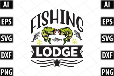 Fishing Lodge SVG SVGista 