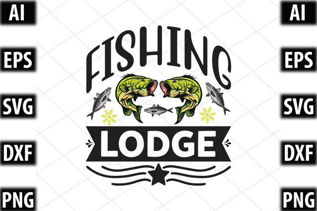 Fishing Lodge SVG SVGista 