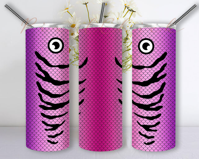 Fishing Lure Tumbler PNG, Fishing Lure Sublimation Wrap, Fishing Lure 20oz Skinny Tumbler Wrap Sublimation PixelChick 