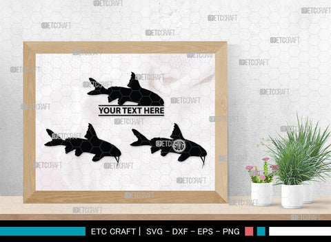 Fishing Monogram, Fishing Silhouette, Fishing SVG, Fish Svg, Tuna Svg, Shark Svg, SB00265 SVG ETC Craft 