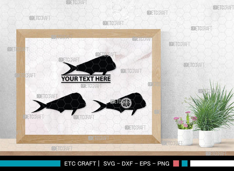 Fishing Monogram, Fishing Silhouette, Fishing SVG, Fish Svg, Tuna Svg, Shark Svg, SB00265 SVG ETC Craft 