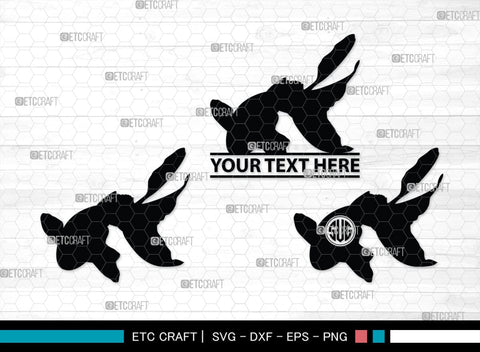 Fishing Monogram, Fishing Silhouette, Fishing SVG, Fish Svg, Tuna Svg, Shark Svg, SB00265 SVG ETC Craft 