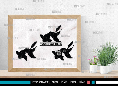 Fishing Monogram, Fishing Silhouette, Fishing SVG, Fish Svg, Tuna Svg, Shark Svg, SB00265 SVG ETC Craft 