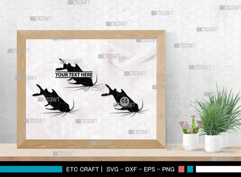 Fishing Monogram, Fishing Silhouette, Fishing SVG, Fish Svg, Tuna Svg, Shark Svg, SB00265 SVG ETC Craft 