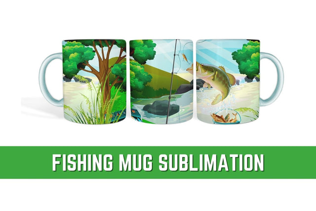 Fishing Mug Sublimation Sublimation SvgOcean 