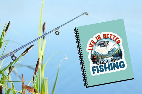 fishing stickers, fishing stickers png designs bundle Sublimation Regulrcrative 