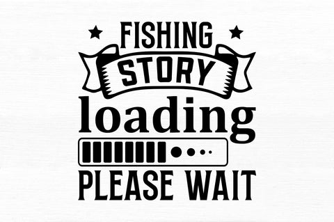 Fishing story loading SVG SVG Regulrcrative 
