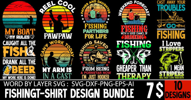 Fishing Sublimation Bundle, Fishing Retro T-Shirt Design Bundle, Fishing SVG Bundle,Funny Fishing Bundle ,Fishing Saying SVG Bundle Sublimation Insomnia Std 