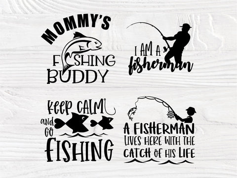 Fishing SVG Bundle, Fisherman Shirt, Bass Cut file SVG TonisArtStudio 