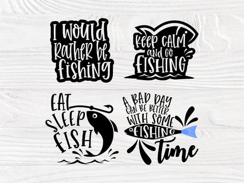 Fishing SVG Bundle, Fisherman Svg, Svg Cut files SVG TonisArtStudio 