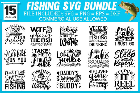 Fishing SVG Bundle. Fishing Flag svg, Fisherman Flag svg, SVG Designangry 