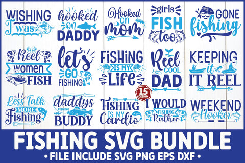 Fishing SVG Bundle SVG Ariyan 