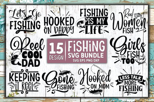 Fishing SVG Bundle SVG Ariyan 