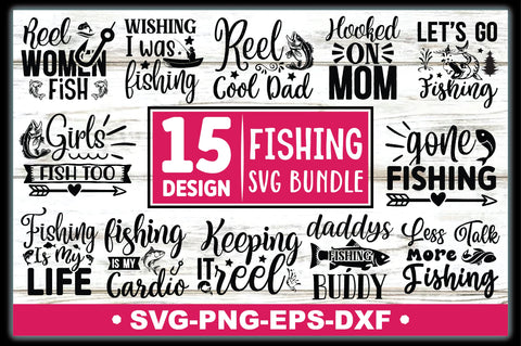Fishing SVG Bundle SVG Ariyan 