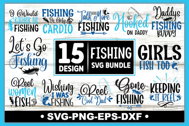 Fishing SVG Bundle SVG Ariyan 