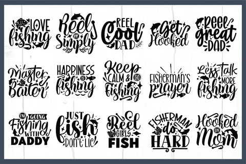 Fishing SVG Bundle SVG Ariyan 