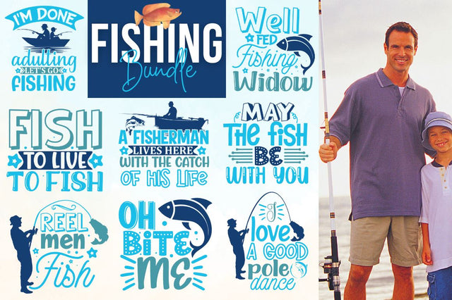Fishing SVG Bundle SVG Designangry 