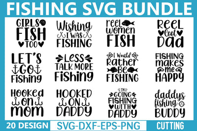 Fishing Svg Bundle SVG md faruk hossain 