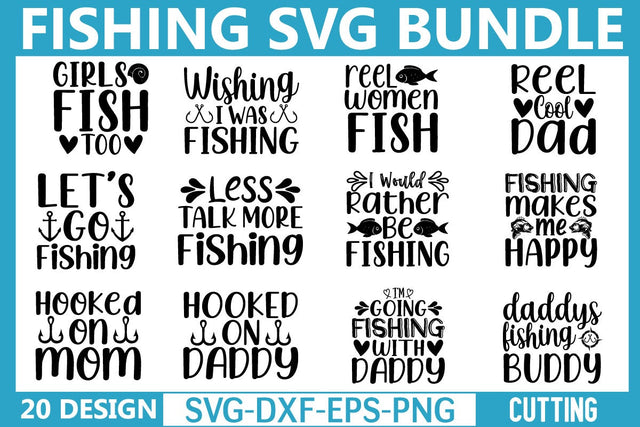 Fishing Svg Bundle SVG md faruk hossain 