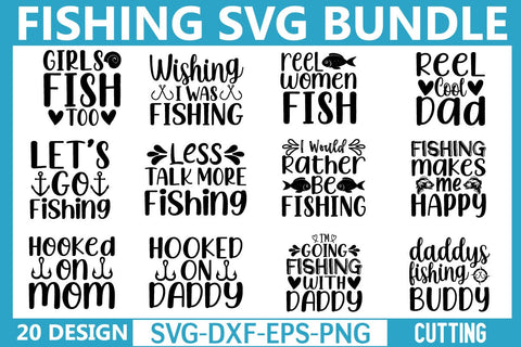 Fishing Svg Bundle SVG md faruk hossain 