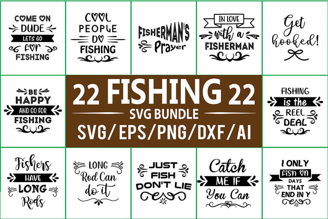 Fishing SVG Bundle SVG nirmal108roy 