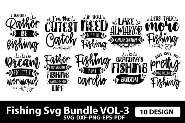 fishing svg bundle vol-3 SVG shah alam 