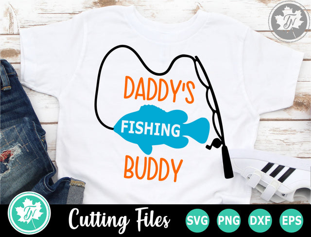 Fishing SVG | Daddys Fishing Buddy SVG SVG TrueNorthImagesCA 