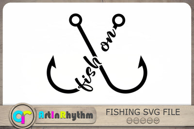 Fishing Svg, Fish Hook Svg, Fishing Hook Svg SVG Artinrhythm shop 