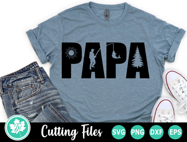 Fishing SVG | Papa SVG | Fathers Day SVG SVG TrueNorthImagesCA 