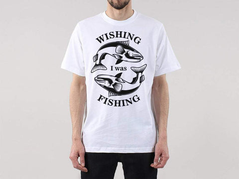 Fishing svg, wishing I was fishing svg, fish svg, fathers day svg, bass fishing svg, camping svg SVG CutLeafSvg 