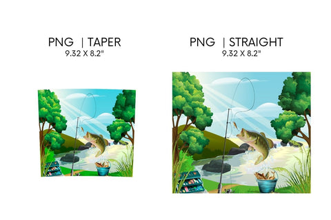 Fishing Tumbler Sublimation Sublimation SvgOcean 