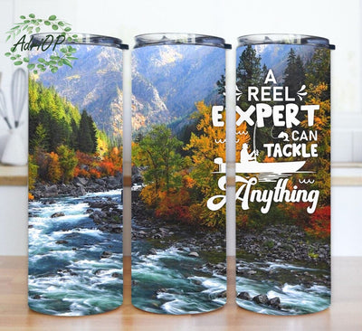 Fishing Tumbler Wrap 20oz Tumbler Sublimation PNG Sublimation AdriOP 