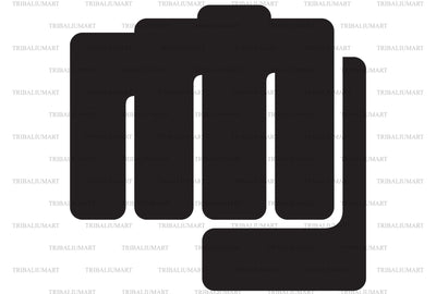 Fist SVG TribaliumArtSF 