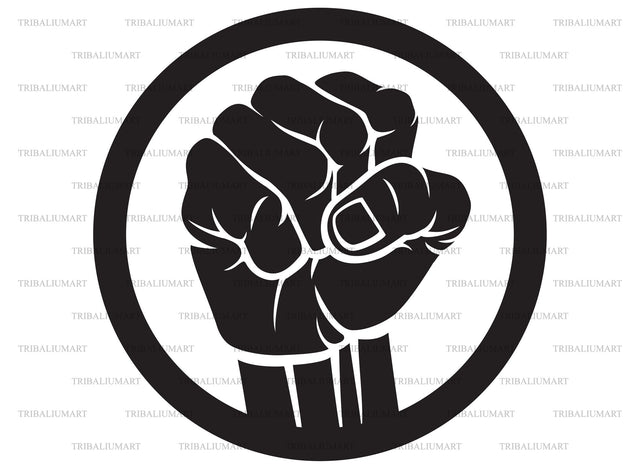 Fist SVG TribaliumArtSF 