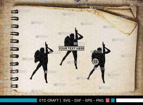 Fitness Couple Monogram, Fitness Couple Silhouette, Fitness Couple SVG, Fitness Svg, Couple Svg, Exercising Svg, SB00361 SVG ETC Craft 