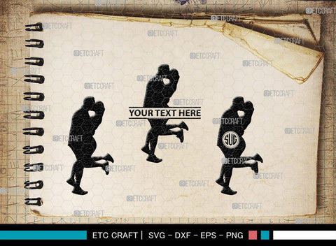 Fitness Couple Monogram, Fitness Couple Silhouette, Fitness Couple SVG, Fitness Svg, Couple Svg, Exercising Svg, SB00361 SVG ETC Craft 