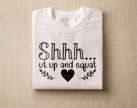 Fitness Quotes SVG Bundle, 6 Designs, Motivational Fitness Sayings SVG Cut Files, Excuses Don't Burn Calories SVG, No Goal Was Met Without A Little Sweat SVG SVG HappyDesignStudio 