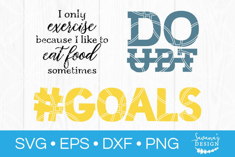 Fitness SVG Bundle SVG SavanasDesign 