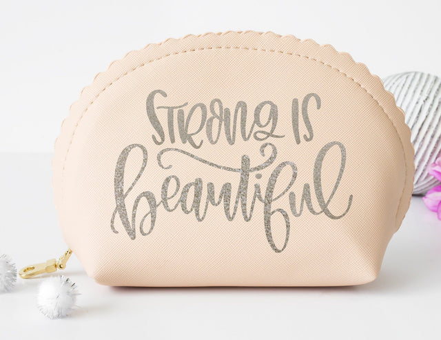 Fitness SVG | Strong is Beautiful | Inspirational SVG So Fontsy Design Shop 