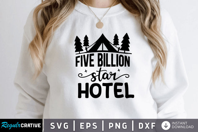 Five billion star SVG SVG Regulrcrative 