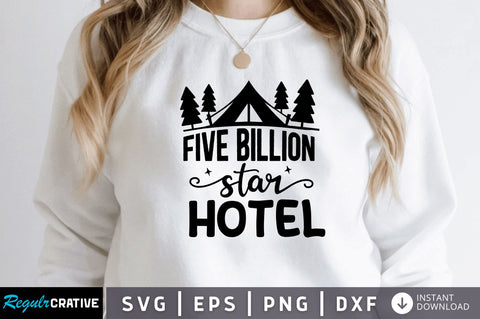 Five billion star SVG SVG Regulrcrative 