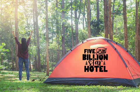 five billon star hotel, camping svg SVG MD mominul islam 