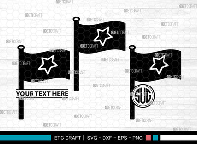 Flag Icons Monogram, Flag Svg, Flag Pole Svg, Flags, National Flag , Flag Monogram, Icon Monogram, Svg Cut File, Dxf, Eps, Png, SVG ETC Craft 