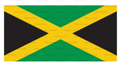 Flag of Jamaica SVG TribaliumArtSF 