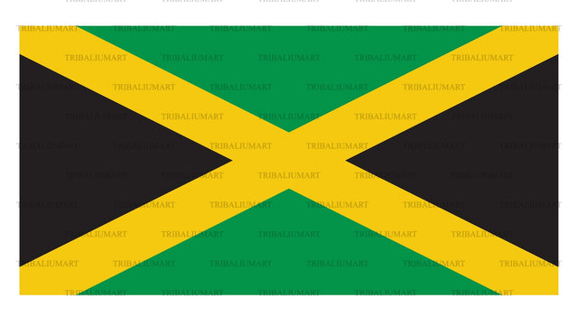 Flag of Jamaica SVG TribaliumArtSF 