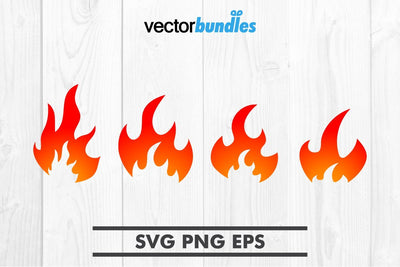 Flame clip art svg SVG vectorbundles 