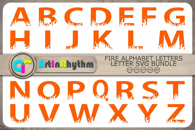 Flame Font Svg, Fire Font Svg, Flame Alphabet Letters Svg, Fire Alphabet Letters Svg SVG Artinrhythm shop 