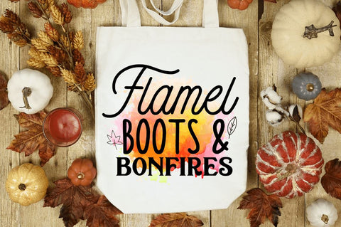 Flamel boots & bonfires Sublimation PNG, Sublimation Fall Design Sublimation Regulrcrative 