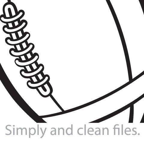 Flaming American football ball SVG TribaliumArtSF 